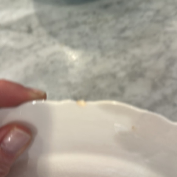 RARE 8” plate, Crown Ducal England, Bristol Blue ironware, 762055 transferware - Picture 4 of 5